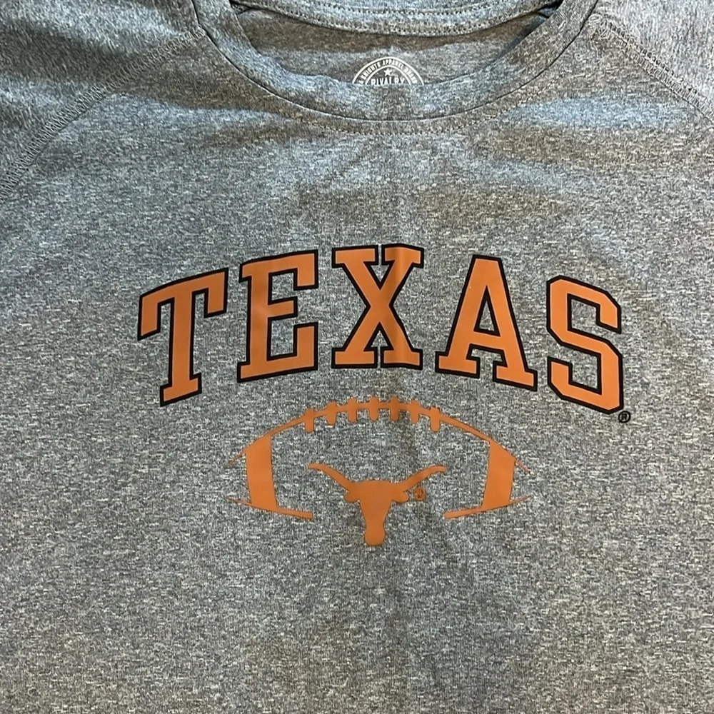 Rivalry Threads Gray and Orange Texas Kids T-Shirt. Texas Longhorns